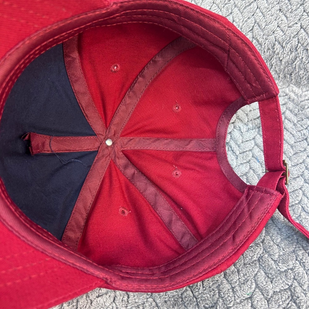Eagle Liberty Bell 1776-2026 Mens Red Navy Unbranded Hat 250 Years Birthday OSFM - Picture 5 of 6
